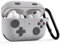 VISOOM Kompatibel mit Airpod Pro 2 Case Cover, Nettes lustiges Spiel Silikon Schutzhülle mit Schlüsselbund für Airpods Pro 1st/2nd Generation,Grey