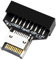 USB 3.2/3.1 Gen 2 Typ E Frontpanel Header Stecker auf USB 3.0 Gen 1 19Pin/20Pin Buchse, 20Gbps, Mainboard Header Verlängerungsadapter, Suitable for Various Computer motherboards