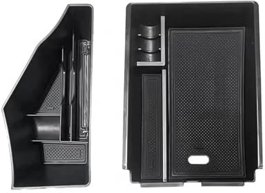 OESUP Interior Coche Bandeja Organizadora Consola Central para Kia para Sportage NQ5 2023 2024 Caja Almacenamiento Reposabrazos Soporte Almacenamiento Inserción Interior decoración Central
