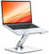 CIRYCASE Adjustable Soporte Portatil Mesa, Estable Aluminio Plegable Elevador Portatil, Ergonómica Laptop Stand para MacBook Pro/Air, HP, Lenovo y Otro 10-16 Portatiles/Tabletas