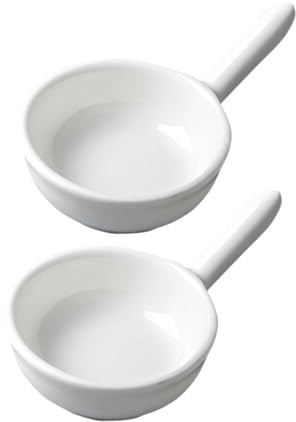 Mikinona 2stücke Essigschalen Snackteller Aus Porzellan Für Gewürze Sojasauce Mit Kleineren Gerichten Für Zuhause Und Catering