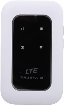 Plyisty 4G LTE WiFi -Router Tragbarer Mobiler Hotspot, 150 Mbit/S Wireless Travel Router für Nordamerika, Verbindet 8 Geräte, 2300 -mAh -, Entsperrt, Benötigt Micro SIM