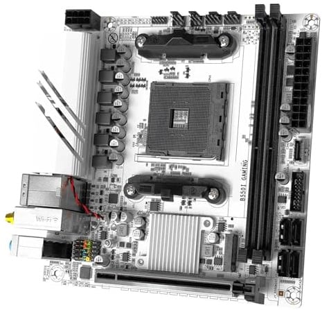 B550I AM4 ITX Motherboard supports Ryzen R5 4000/5000 series processors DDR4 RAM PCI-E 4.0 B550i GAMING