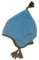 Finkid Pipo Smoke Blue Capers Kinder Fleece Wintermütze