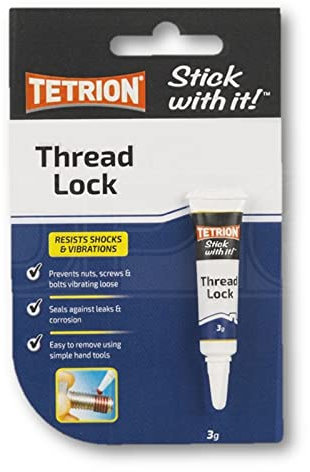 Tetrion Thread Lock 3g – Strong & Reliable Locking Solution, Resists Shocks & Vibrations