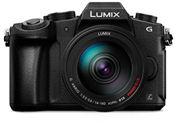 Panasonic LUMIX DMC-G81HAEGK Systemkamera 4K mit 14-140 mm MFT Objektiv, 16 MP, Dual I.S., Hybrid-Kontrast-AF, 4K Fotokamera, schwarz