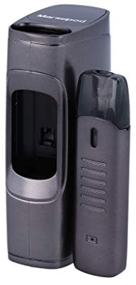 Marsupod E Zigarette Set - mit Akkuladestation - 150mah - 1,3ml Tankvolumen - 1,2 Ohm MTL - von Uwell - Farbe: grau