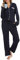Vlazom Pyjamas Set for Women, Soft Two Pieces Pjs Sets Long Sleeve Button Down Tops and Pants Sleepwear Loungewear with Pockets,Navy Blue,L