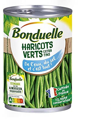 BONDUELLE - Haricots Verts Extra Fins 220G - ( Lot De 4 )