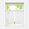 HeichkelL Scheibengardinen 2er Set Bistrogardine Voile Transparent Paarig Kurzstores Einfarbige Fensterschals Küche Vorhang Weiß BxH 76x92 cm*2