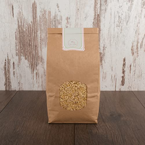 süssundclever.de® Bio Soja Granulat | veganer Fleischersatz | 5,0 kg (5 x 1,0 kg) | Sojagranulat | Sojabohnen geröstet & geschrotet | plastikfrei und ökologisch-nachhaltig abgepackt