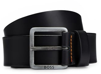 BOSS Herren Jeeko_sz40 G rtel, Black1, 115 EU