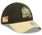 New Era New Orleans Saints NFL Salute to Service 2022 Black Beige 39Thirty Stretch Cap - L-XL (7 1/8-7 5/8)