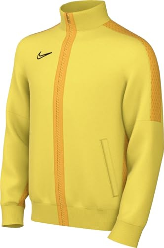 NIKE DR1695-719 Y NK DF ACD23 TRK JKT K Jacket Unisex TOUR YELLOW/UNIVERSITY GOLD/BLACK Größe L