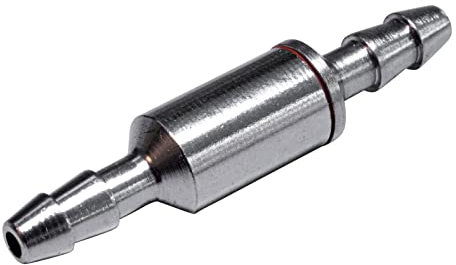 AquaOwner Steel Valve, Rückschlagventil aus Edelstahl für CO2-Anlage oder Luftsprudler
