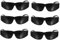 GALPADA 6piezas Gafas De Seguridad Para Soldadura Lentes Transparentes Protección Antivaho y Uv Ajustables Para Trabajos De Construcción y Mecánica Visión Panorámica De Grados