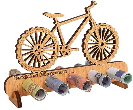 Fahrrad Geschenk, Original Holz Geldgeschenke Geburtstag, Geldgeschenk Fahrrad,Geldgeschenk Geburtstag Geschenke