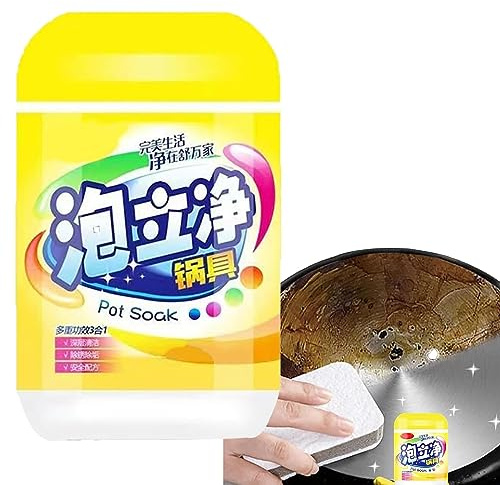 120 g Multi-Purpose Degreaser for Heavy Duty Cleaning Kitchen Instant Cleaner Powder 3-in-1 Multi-Purpose Degreaser Foam Rust Remover