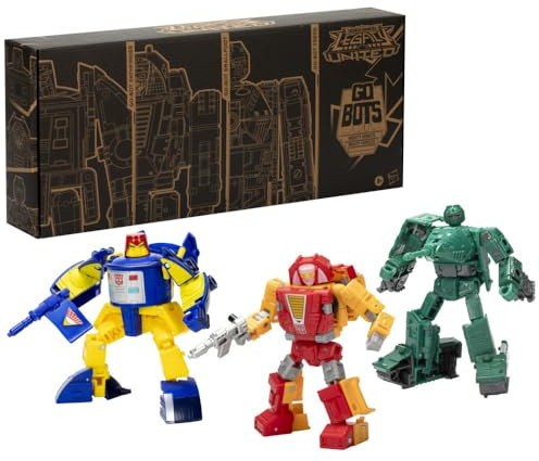 Transformers Generations Selects Legacy United Deluxe-Klasse Go-Bot Guardians 3er-Pack Action-Figuren