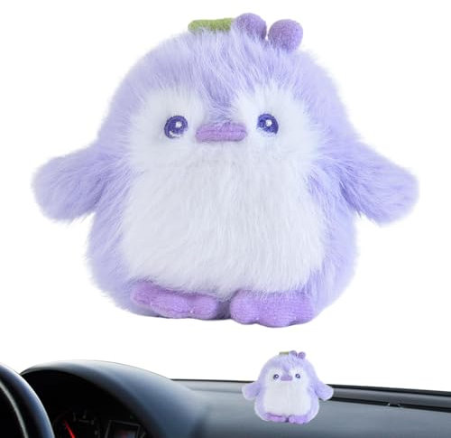 ETUCYNG Plüsch-Pinguin-Schlüsselanhänger, süßer Pinguin-Schlüsselanhänger - Kuscheltier-Schlüsselanhänger mit Fruchtduft,Kreatives Tier-Plüschtier für und Mädchen