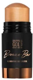 Dripping Gold Bronze Bar Illuminating Bronzer Stick – Hydratisierende und Nährende Bronzestick mit Kokosöl und Vitamin E – Verleiht Sofortigen Goldenen Glow für Gesicht und Körper