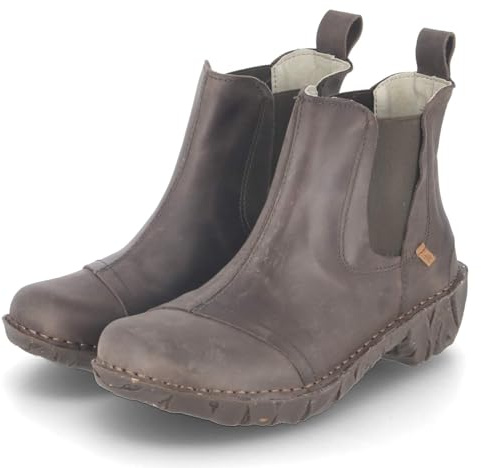 El Naturalista N158 kaki Yggdrasil Schlupfstiefel Leder Damen in grün