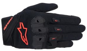 Alpinestars Stella Sp X 1 Damen Motorrad Handschuhe, schwarz/neon-rot, XS
