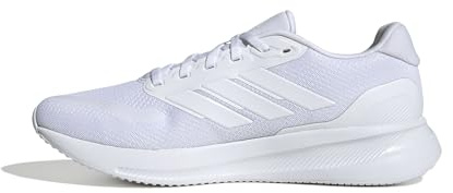adidas Herren Runfalcon 5 Wide Running Shoes, FTWR White/FTWR White/core Black, 44 EU