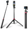 Asaiy 2-in-1 Selfie Stick Tripod for GoPro Hero 13/12/11, DJI Osmo Pocket/Action, Insta360 X5/X4/Ace, 200cm Extendable Lightweight Tripod for Vlogging, Travel, Live Streaming, Video Recording