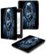 Case Compatible for 6 Kindle Paperwhite 5th/6th/7th Generation 2012/2013/2015,Lightweight Slim Soft PU Case Cover Skin for Paperwhite 5 6 7 Gen,Dreamcatcher Wolf Head