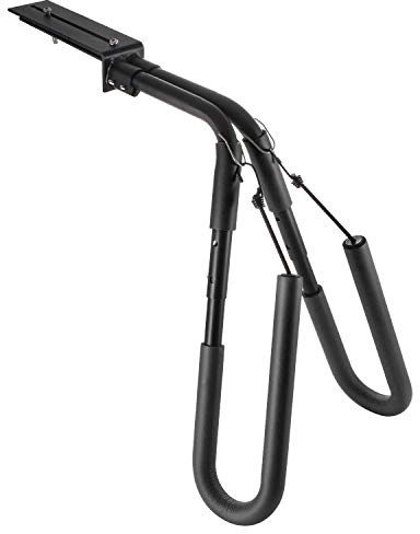 Sujurio Surfboard Scooter Moped Fahrrad Surfboard Träger für Sport Outdoor Halterung zum sicheren Tragen des Surfbretts auf Ihrem Moped