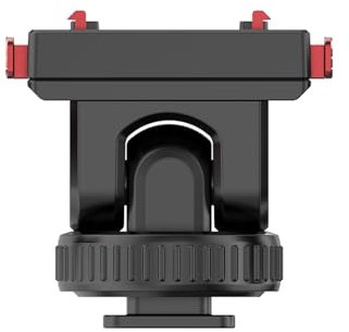 YUULNMOP Magnetic Gimbal Quick Release Base Expansion Mount for Insta 360 X5,Action Camera Adapter Bracket Mount with Cold Shoe, 1/4 Thread for Insta 360 Ace/Ace Pro/Ace Pro 2