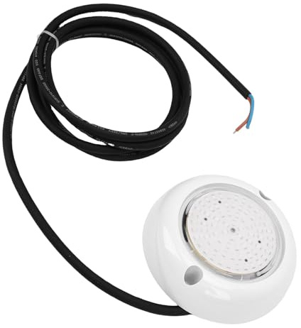 Bewinner Pool Light 6W, RGB Farbwechselnder Wandmontage Unterwasserlicht mit Fernbedienung für Home Swimming Pool Fountain Pond Party IP68