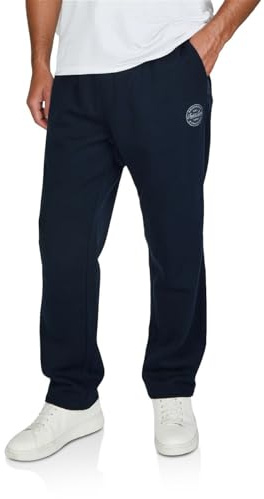 JACK & JONES Jogginghose Herren lang JPSTKANE Landon Uncuffed SWT Pants | Relaxed Fit Sporthose Trainingshose Freizeithose Schwarz Grau Blau Beige S M L XL XL XXL 3XL