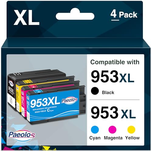 953 XL Multipack Druckerpatronen Kompatibel für HP 953 953XL Patronen für HP OfficeJet Pro 7740 7720 8710 8715 8740 8720 8718 7730 8728 8719 8730 8725 8210 8218