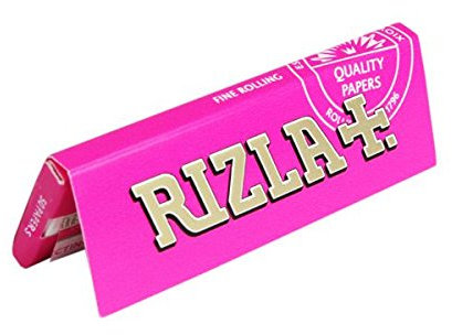 Rizla Rose régulier Petite 5 10 25 50 Papier à cigarettes limitée Finest UK, 5 PINK SMALL RIZLA