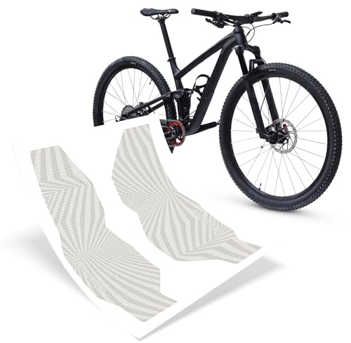 Riesel Design - Fork:Tape 3000 - Schutzfolie für MTB Fahrradgabeln | robuste und extra starke Fahrrad Schutzfolie mit selbstklebenden Shapes - MTB Gabelschutz für Feder- & Starrgabeln