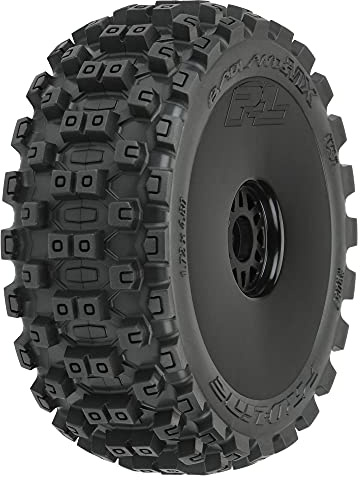 Pro-line Racing Badlands MX M2 18 Buggy MTD Black Wheels F/R PRO906741 RC Tire