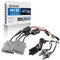 Sidaqi H4 Kit de Conversion de phares au xénon HID 6000K Deux Ultra-Fins 55W HID ballasts pour phares de Route / Feux de Croisement Voiture