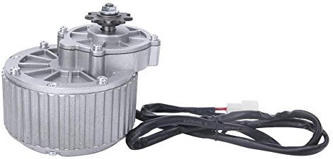 Keenso 450 W 24 V DC Motore Elettrico a Spazzola, Mini attrezzo Permanente per generatore Bici Fai-da-Te