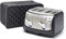 Keepsakes by Covermates - Toaster-Abdeckung - 11W x 8T x 8H - gesteppt - schmutzabweisend - waschbar - Küchenaufbewahrung 14W x 17D x 15H - Rectangular Schwarz gestepptes Polyester