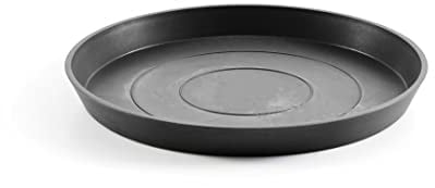 ECOPOTS Amsterdam soucoupe - anthracite Ø 45 cm