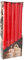 GALA Leuchterkerzen Ø 2,3 cm, 25 cm tangorot 95926 Spitzkerzen Halterkerzen, 10 Stück