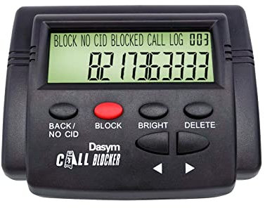 Benkeg Blocco chiamate per telefoni fissi Telefono 2000 Blocco ID chiamante Blocco Numero One Touch Blocco Dispositivo Robocall indesiderate e