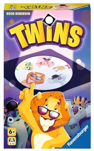 Ravensburger 20960 - Twins - Karten-Reaktionsspiel, Spiel für Kinder und Familien ab 6 Jahren - Gesellschaftspiel geeignet für 2-5 Spieler