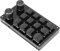 Einhand-Gaming, Einhändige Makro-mechanische Tastatur, Makro-Tastatur, Programmierbare DIY-Tastatur für Office-Spiele, Labor-Tastatur, Programmierbare 12-Tasten-Multifunktion (Schwarz)