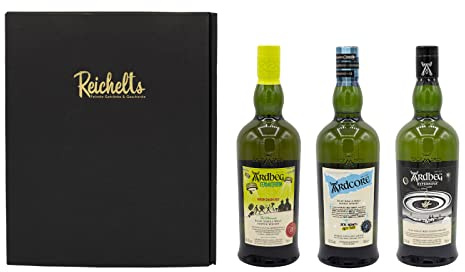 ARDBEG Committee Releases 3er-Set I Fermutation 49,4% 0,7 l + Ardcore 50,1% 0,7 l + Hypernova 51% 0,7 l - Islay Single Malt Scotch Whisky Limited Release als Geschenkset mit Präsentbox by Reichelts