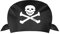Aomig Pirat Bandana, 1 Stücke Pirat Kapitän, Kopftuch für Pirat Thema Party Halloween und Kinder Party Gefallen (Schwarz)