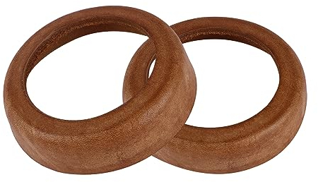 Bahan alamy 2 Stück Leder Dichtungsset für Griff Pumpe Typ 75, Ledermanschetten Kolbenmanschetten für Schwengelpumpe Typ 75