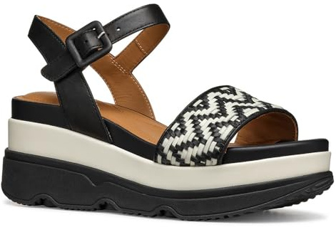 Geox WOMAN D GARDENIA A BLACK/PAPYRUS 35_EU